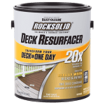 Rust-Oleum Rock Solid Deck Resurfacer Review