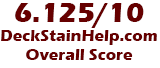 Thompsons Deck Stain Rating