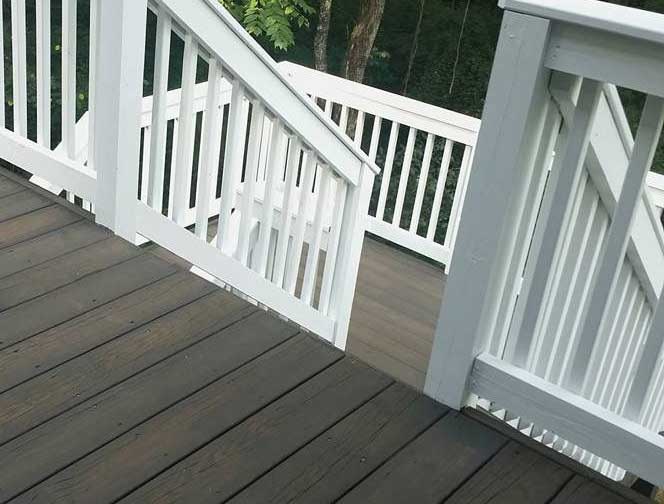 deck staining and sealing