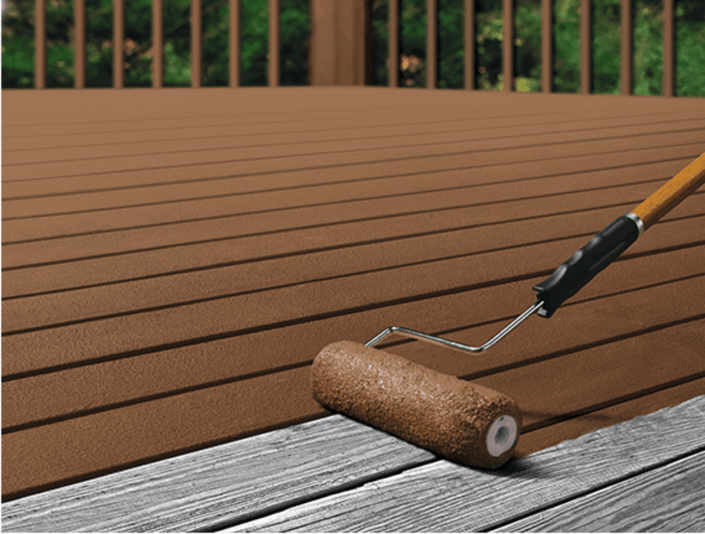 Can Deck Stain Be Applied with Roller