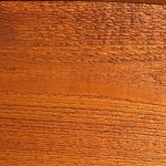 Rough Sawn Stained Redwood