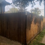 TWP 1500 Dark Oak Stain on Fence